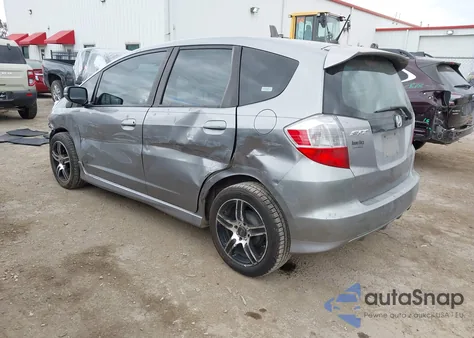 2009 Honda Fit Sport from USA, damaged, VIN JHMGE88679C006122